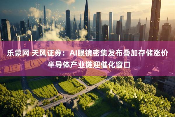 乐蒙网 天风证券：AI眼镜密集发布叠加存储涨价 半导体产业链迎催化窗口