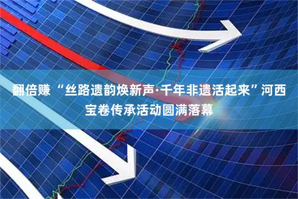 翻倍赚 “丝路遗韵焕新声·千年非遗活起来”河西宝卷传承活动圆满落幕